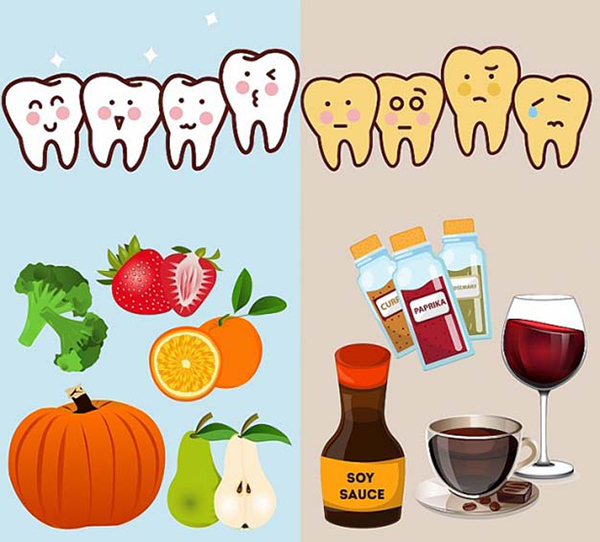Danh sách các loại thực phẩm tốt và không tốt cho sức khỏe răng miệng